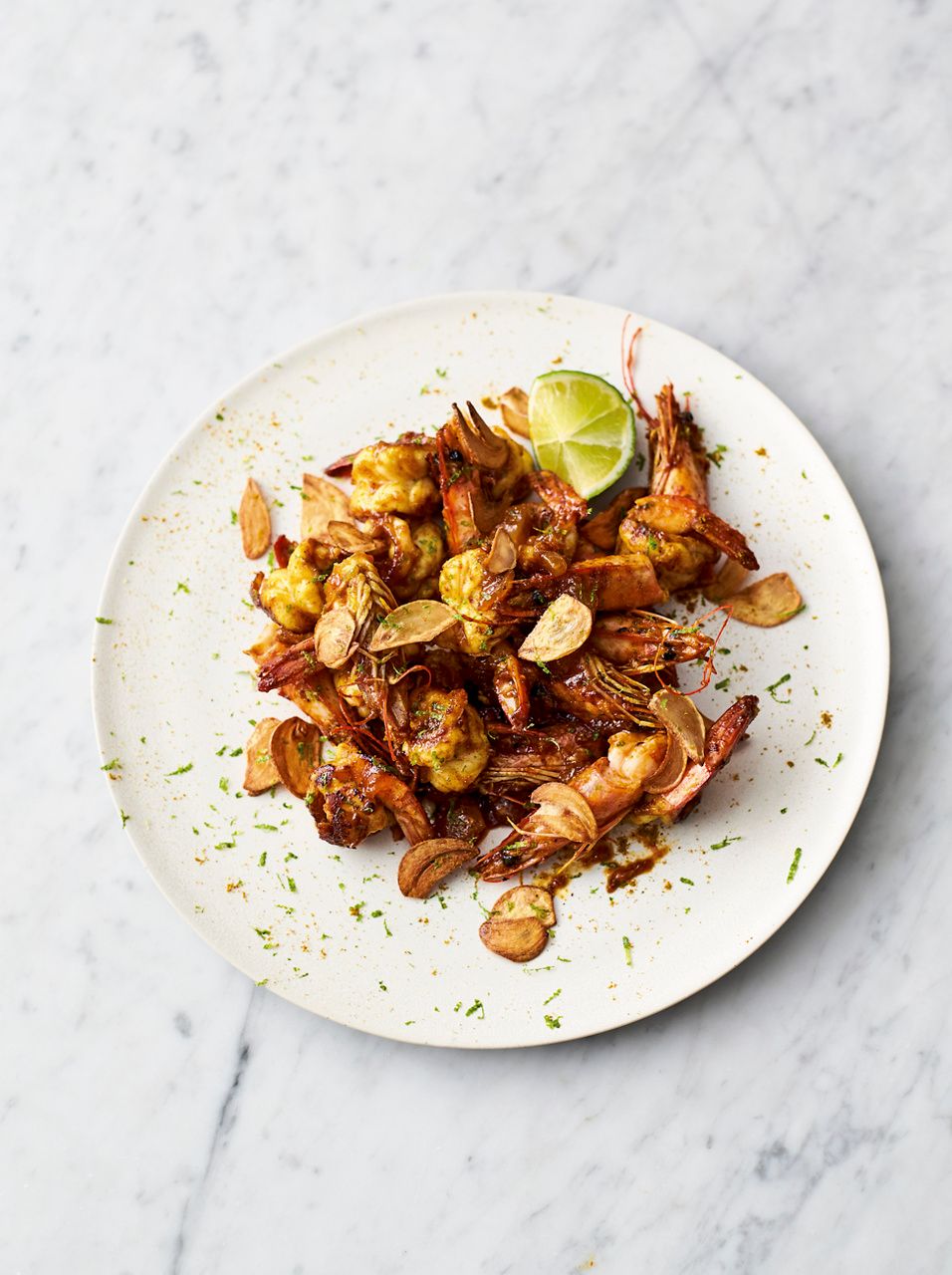 Sticky mango prawns | Seafood recipes | Jamie Oliver recipes