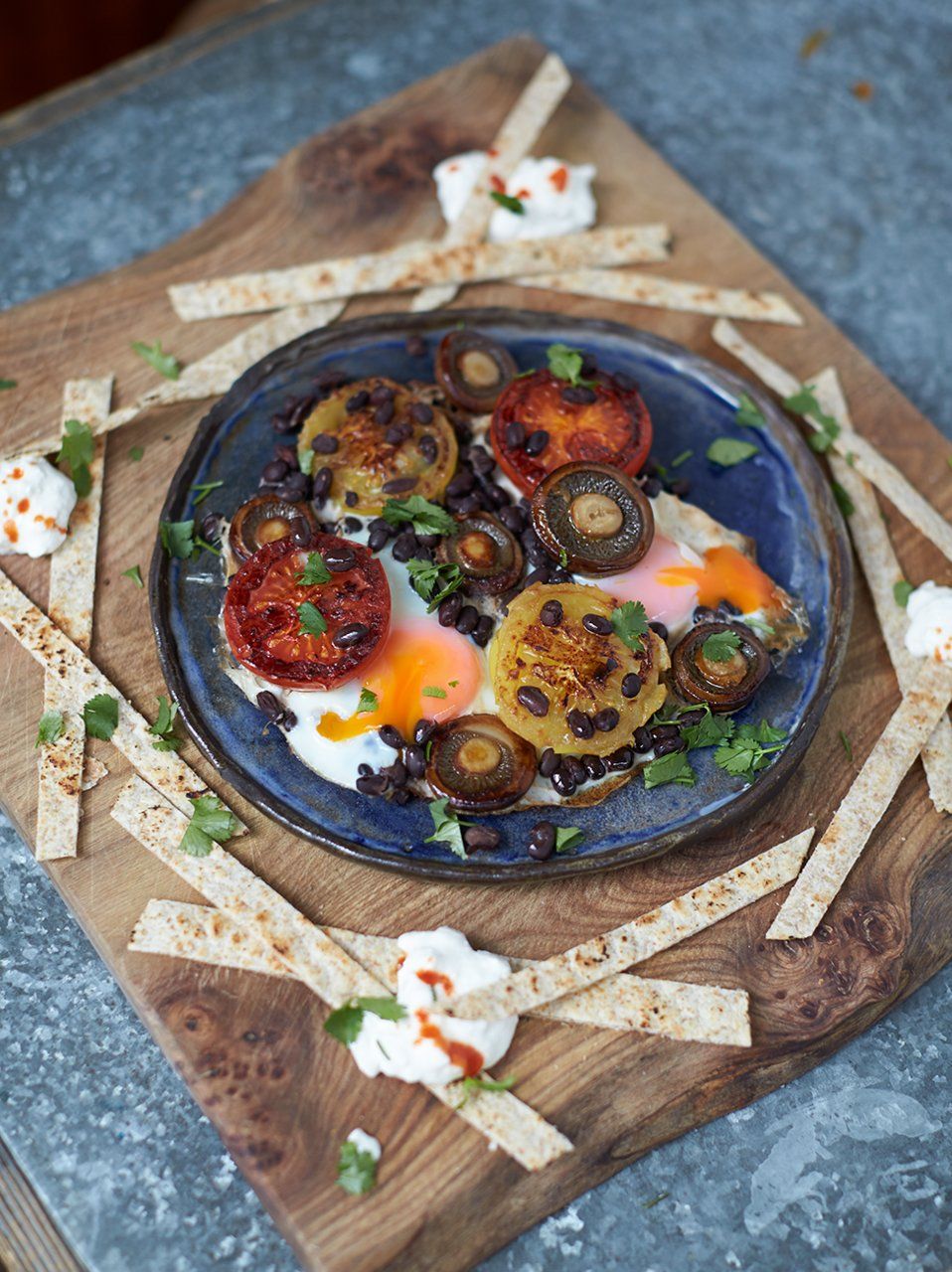 Mexican pan-cooked brekkie eggs | Jamie Oliver Recipes