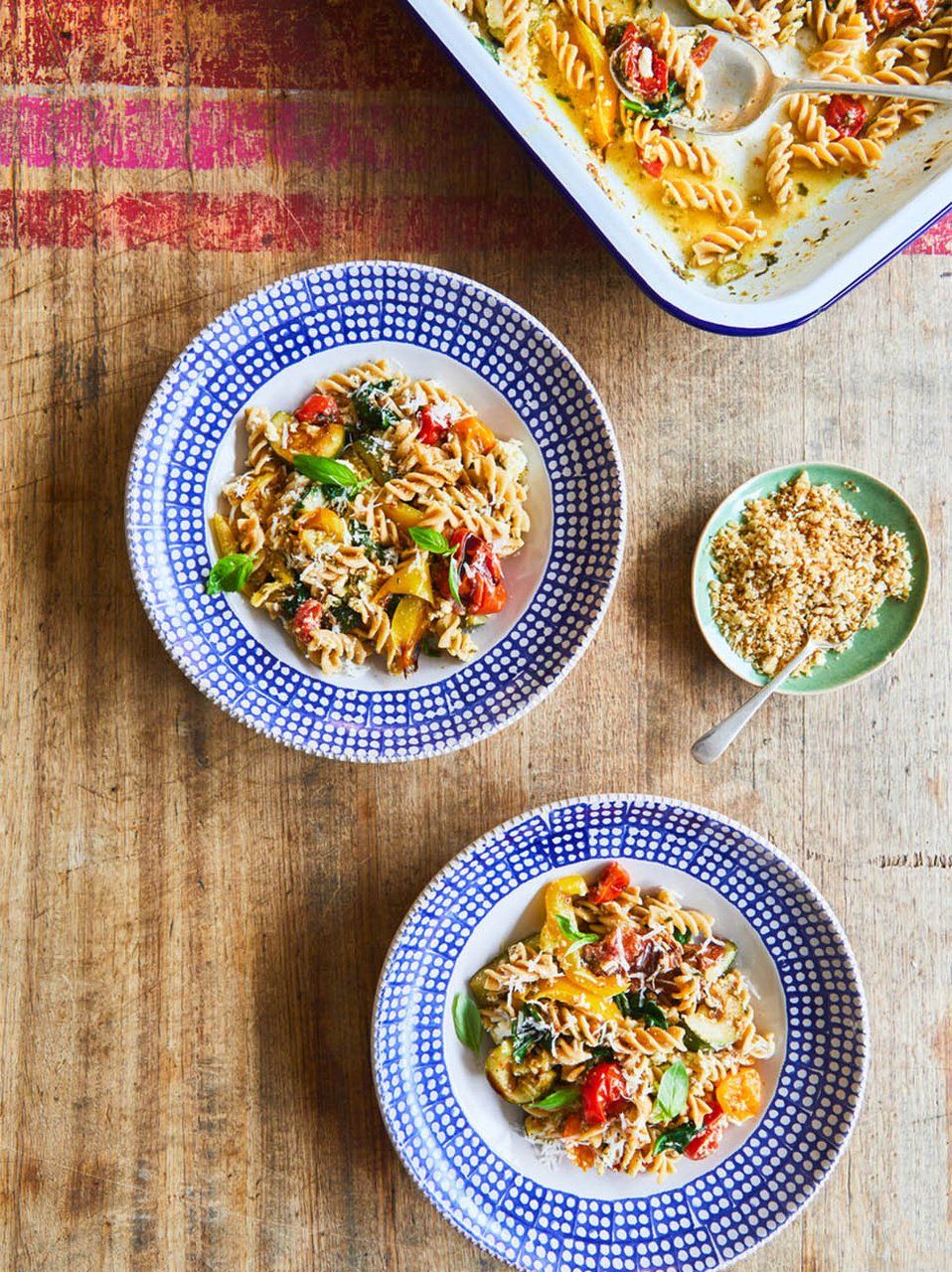 Baked ricotta & veg pasta | Jamie Oliver recipes