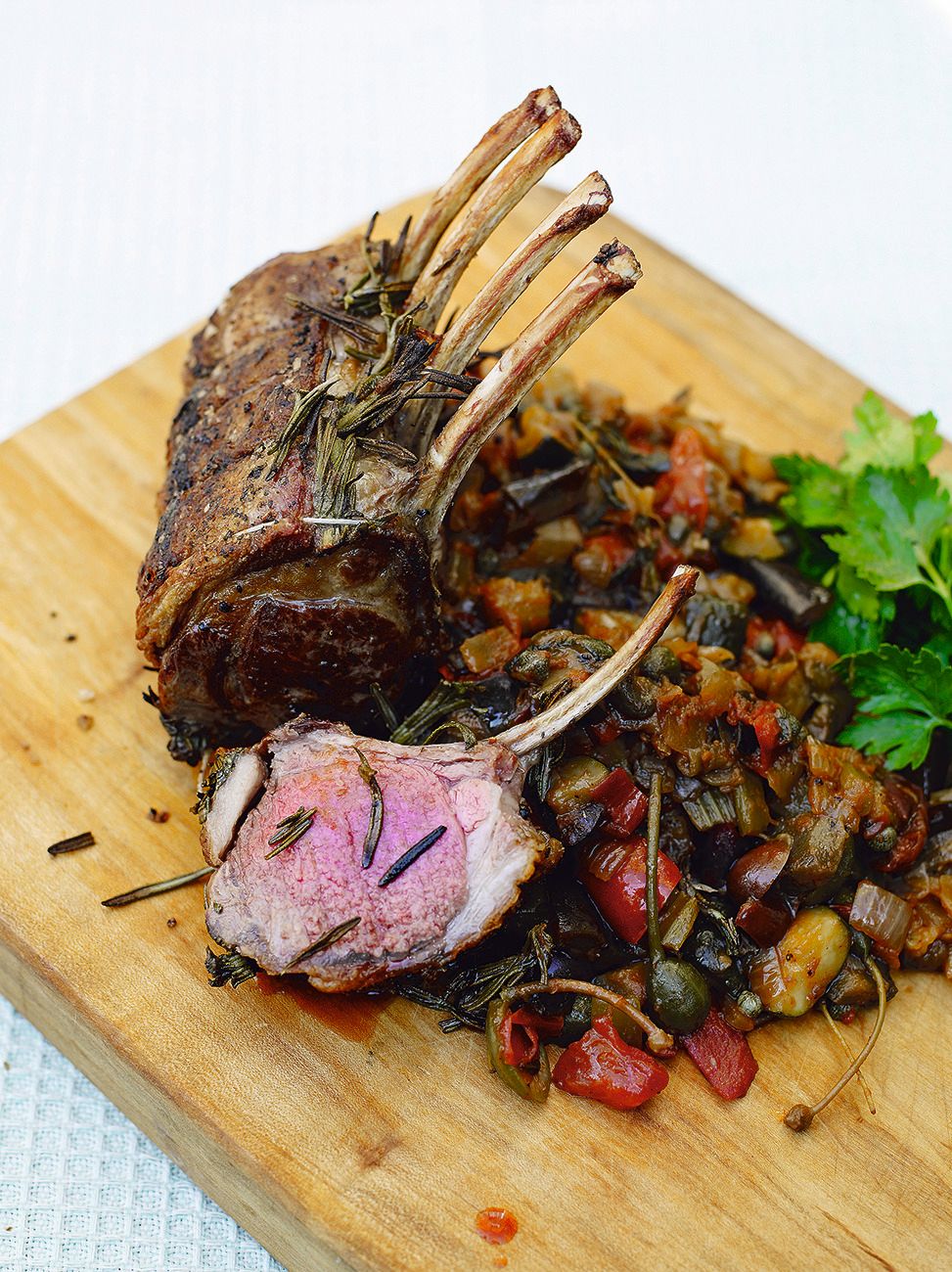 Lamb Chops with Ratatouille | Lamb Recipes | Jamie Oliver