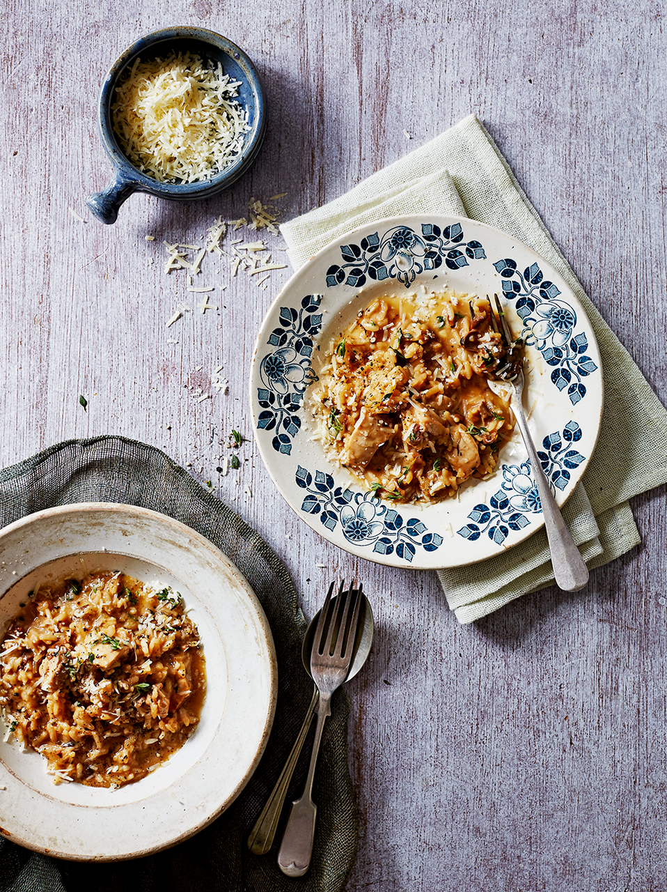 Chicken and mushroom risotto recipe - Jamie Oliver