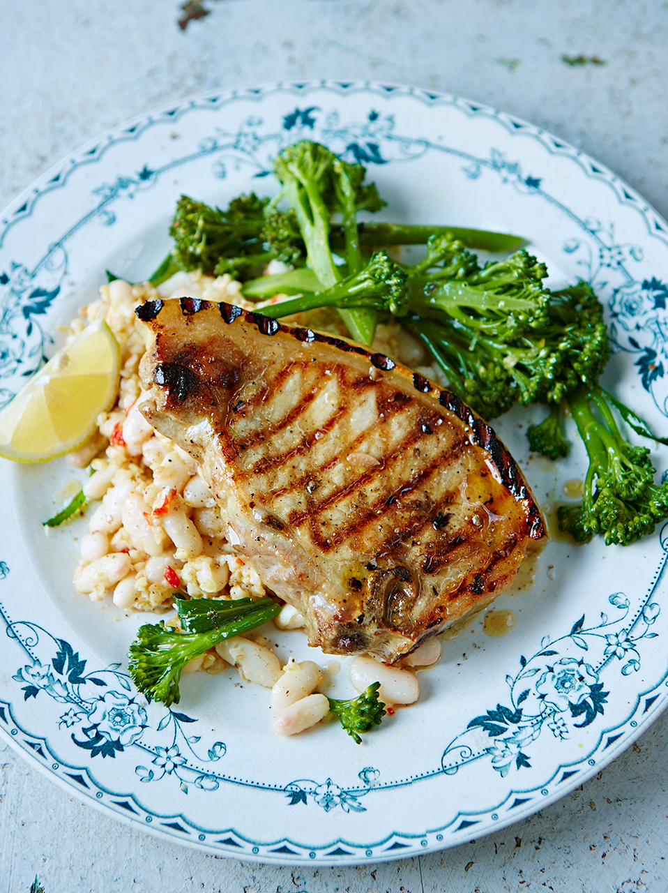 Grilled pork chops | Pork recipes | Jamie Oliver recipes