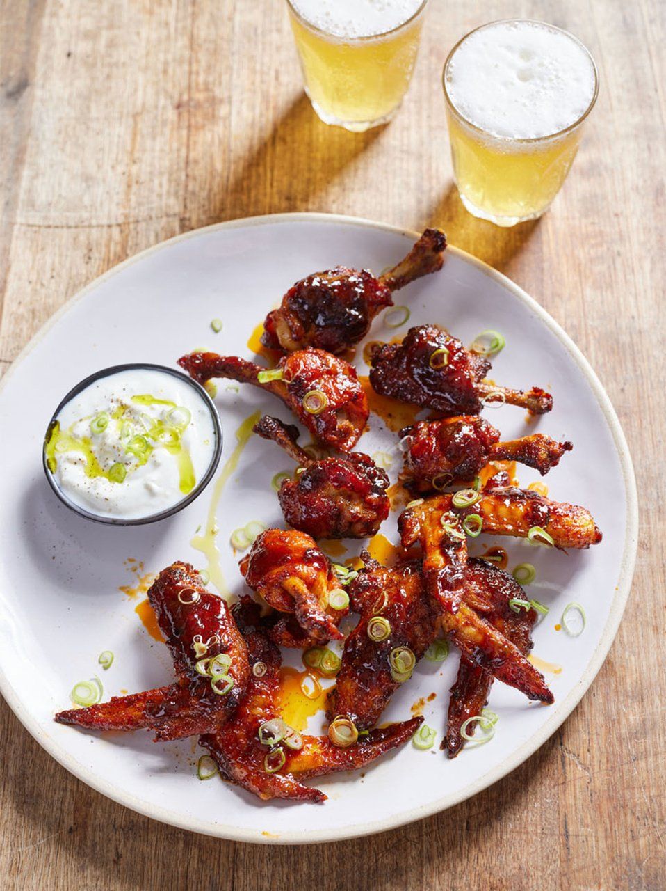Buffalostyle chicken wings Jamie Oliver recipes