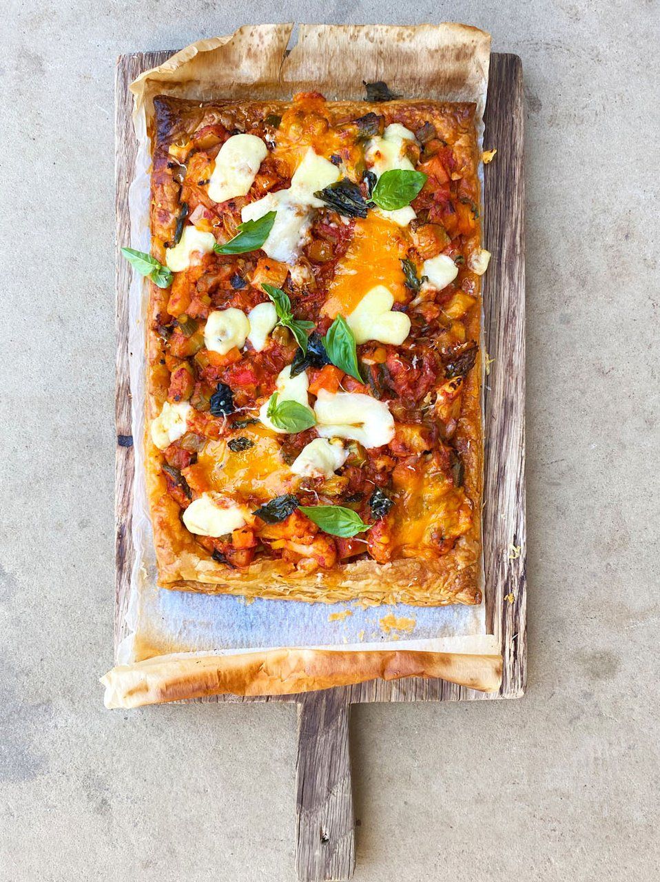 My ratatouille puff pastry | Recipes | Jamie Oliver