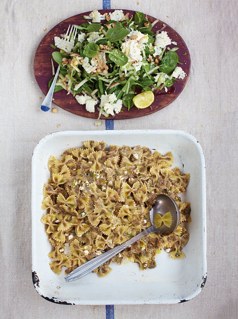 Mushroom farfalle | Jamie Oliver recipes