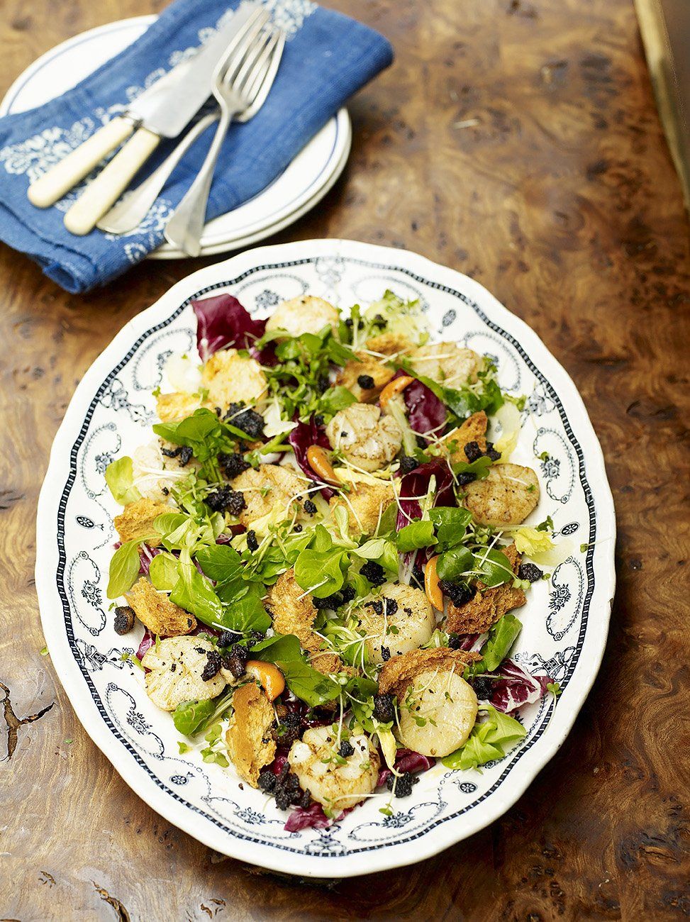 Scallops & Winter Salad | Seafood Recipes | Jamie Oliver Recipes
