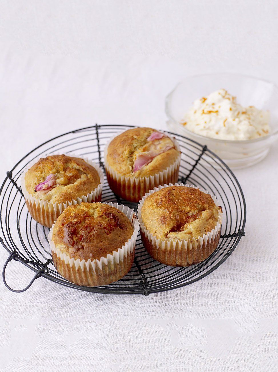 Rhubarb & Ginger Muffins | Fruit Recipes | Jamie Oliver Recipes