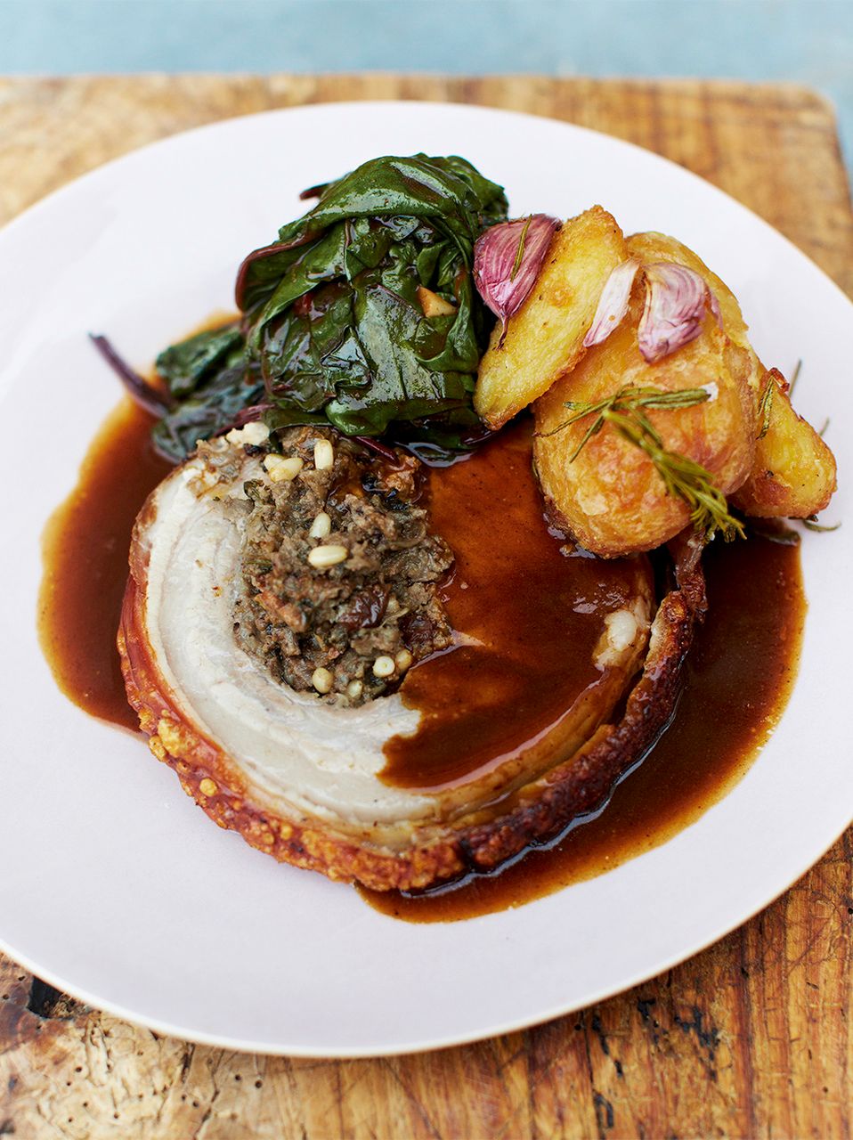 Beautiful stuffed porchetta | Jamie Oliver pork recipes