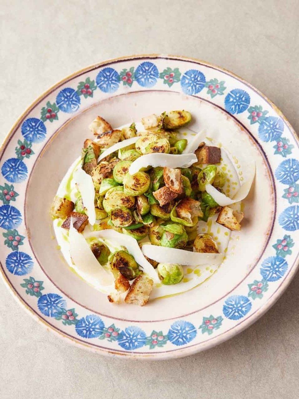 Charred Brussels Jamie Oliver Christmas recipes