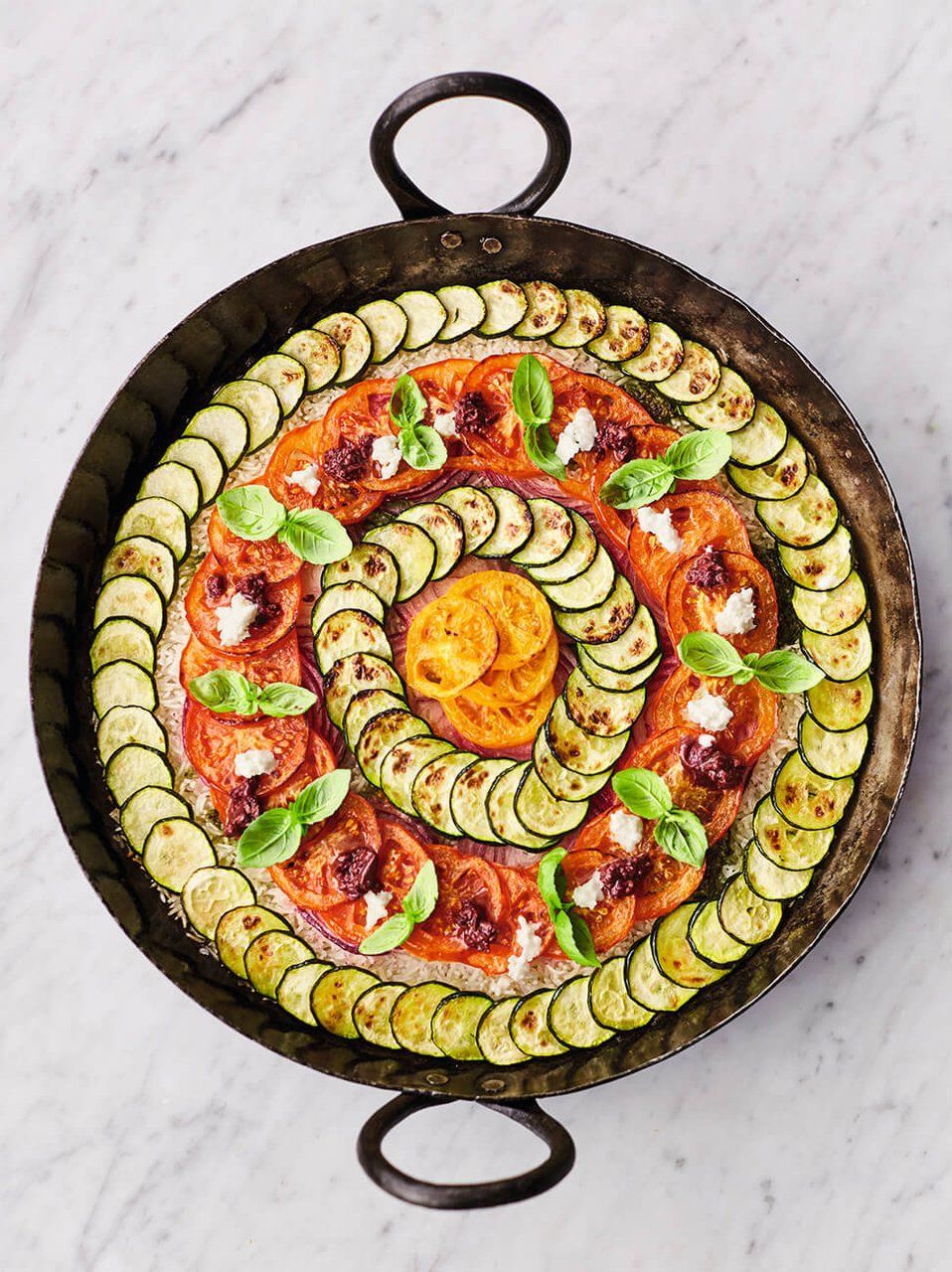 Mediterranean vegetable rice | Jamie Oliver rice recipes