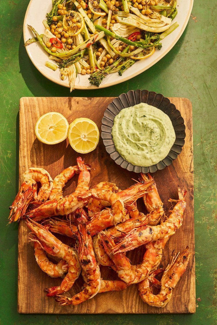 Prawn skewers