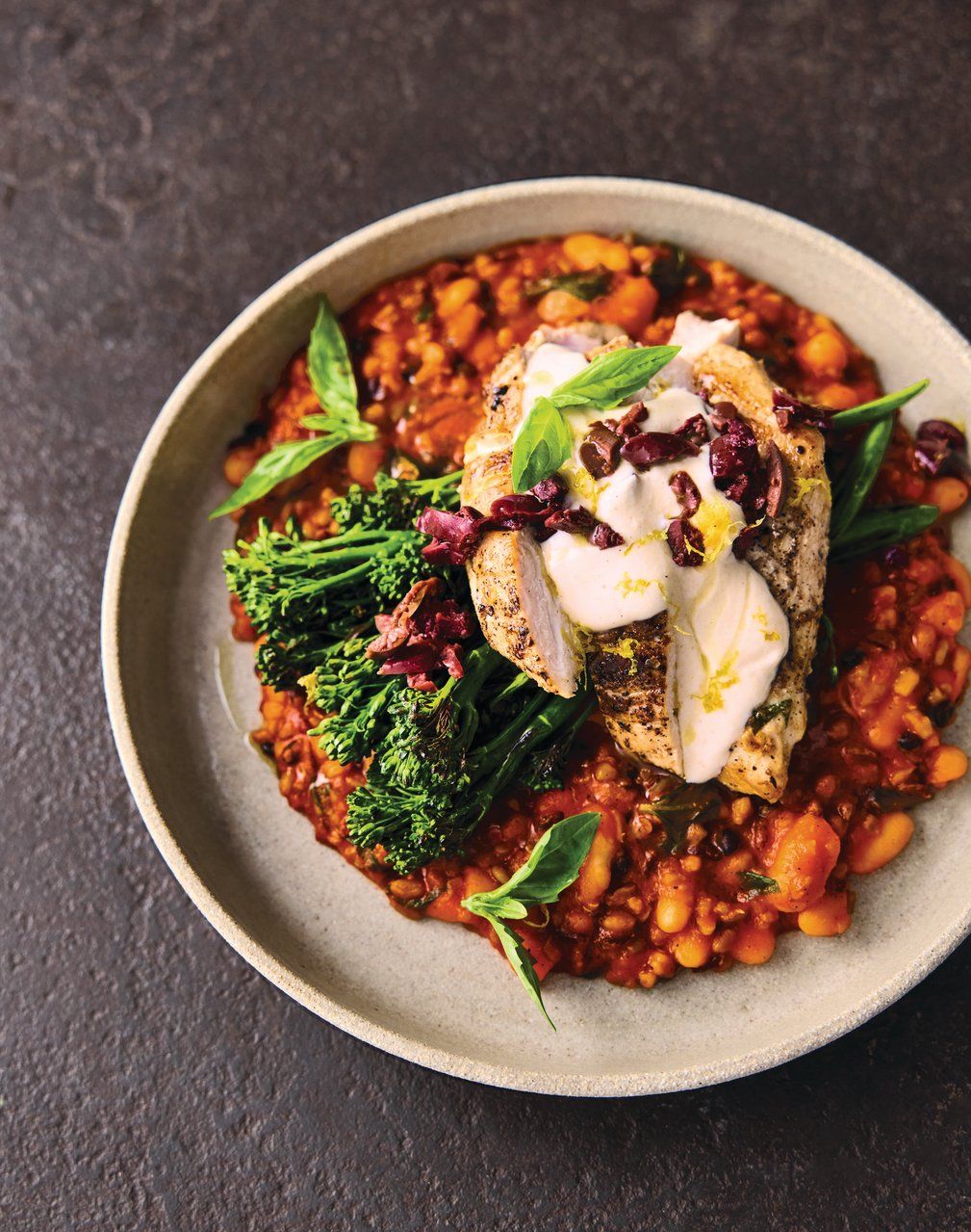 Tahini Rice Lemon tahini chicken & grains