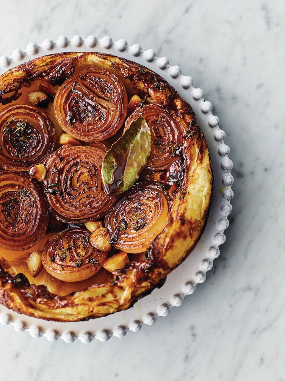 Sticky onion tart | Jamie Oliver vegetarian recipes