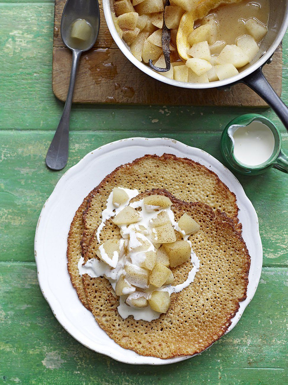 Buckwheat crepes | Fruit recipes | Jamie Oliver recipes