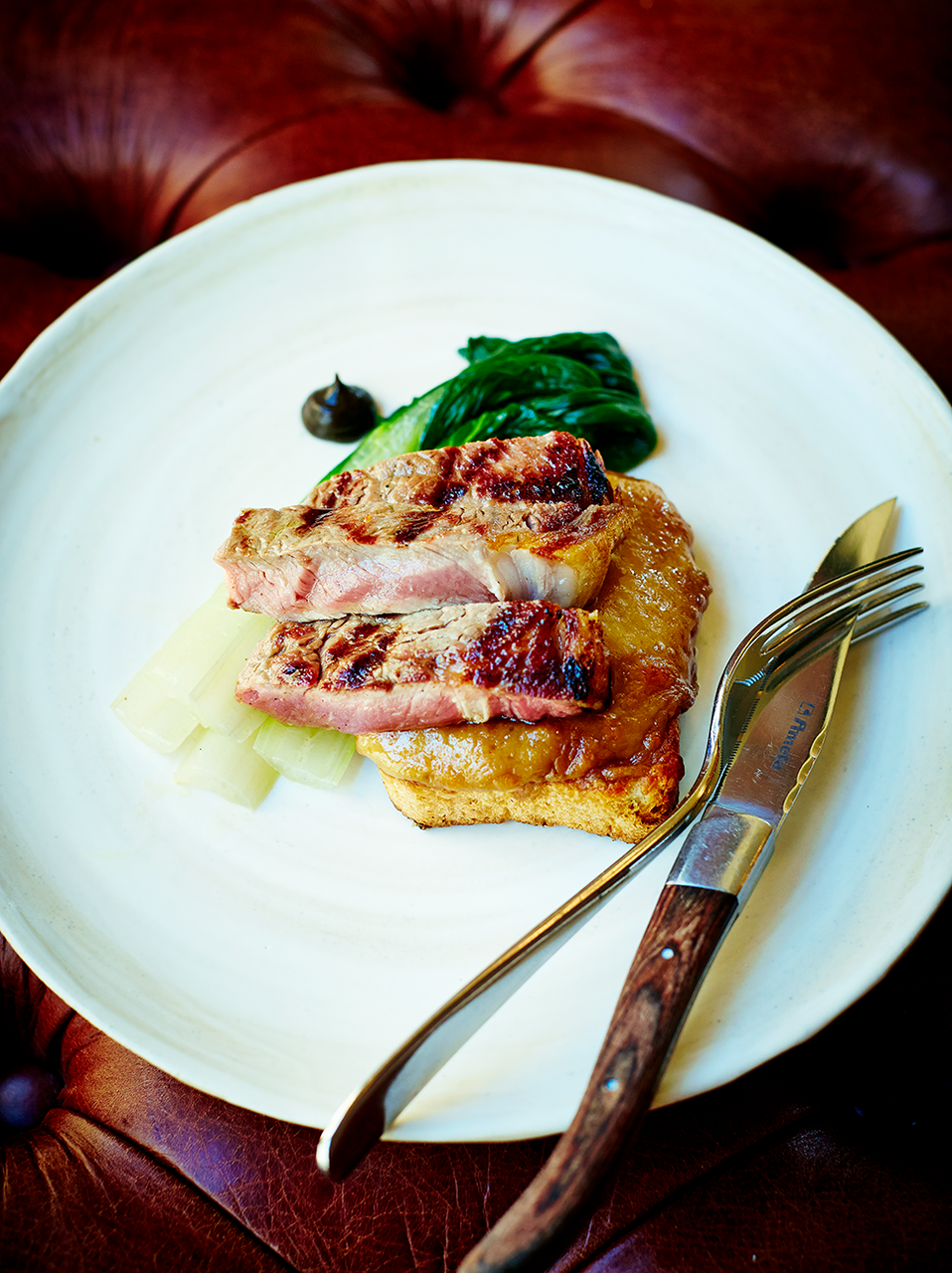 Grilled Veal with Welsh Rarebit | Game Recipes | Jamie Oliver
