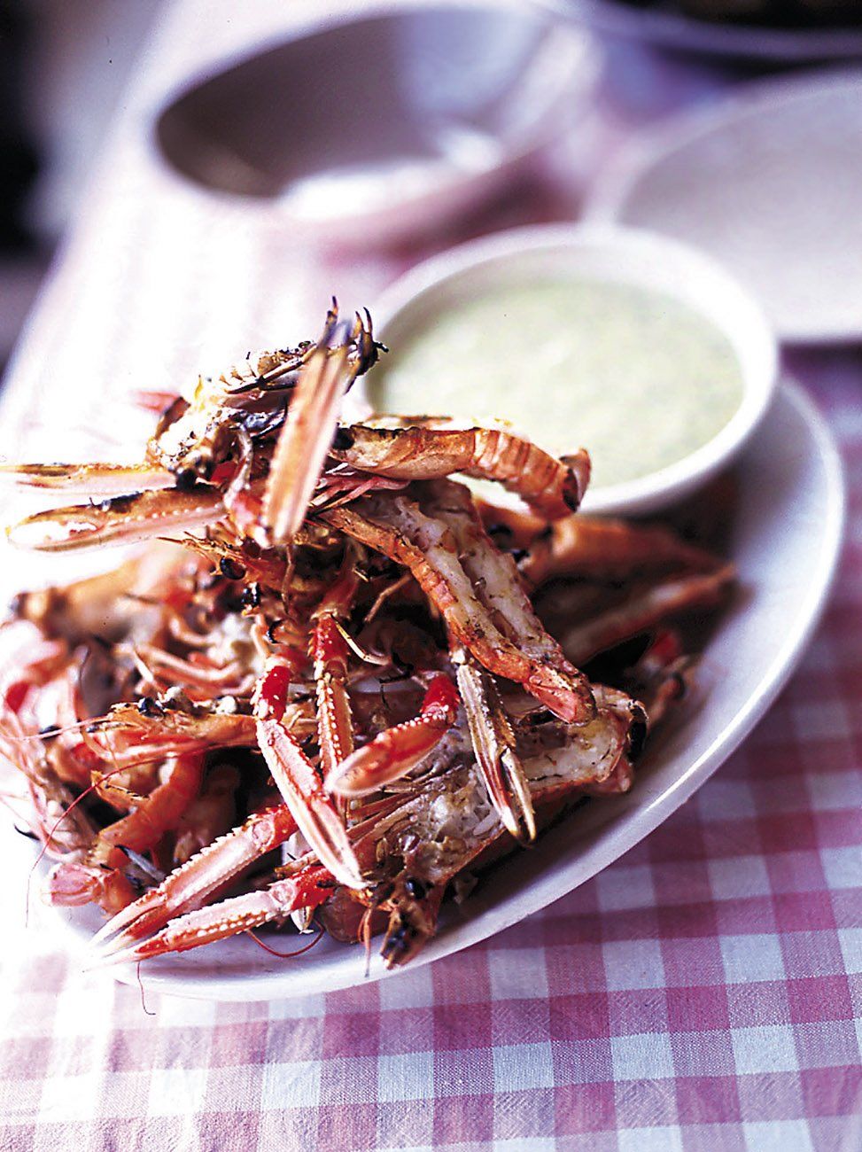 Barbecued langoustines | Seafood recipes | Jamie Oliver recipes