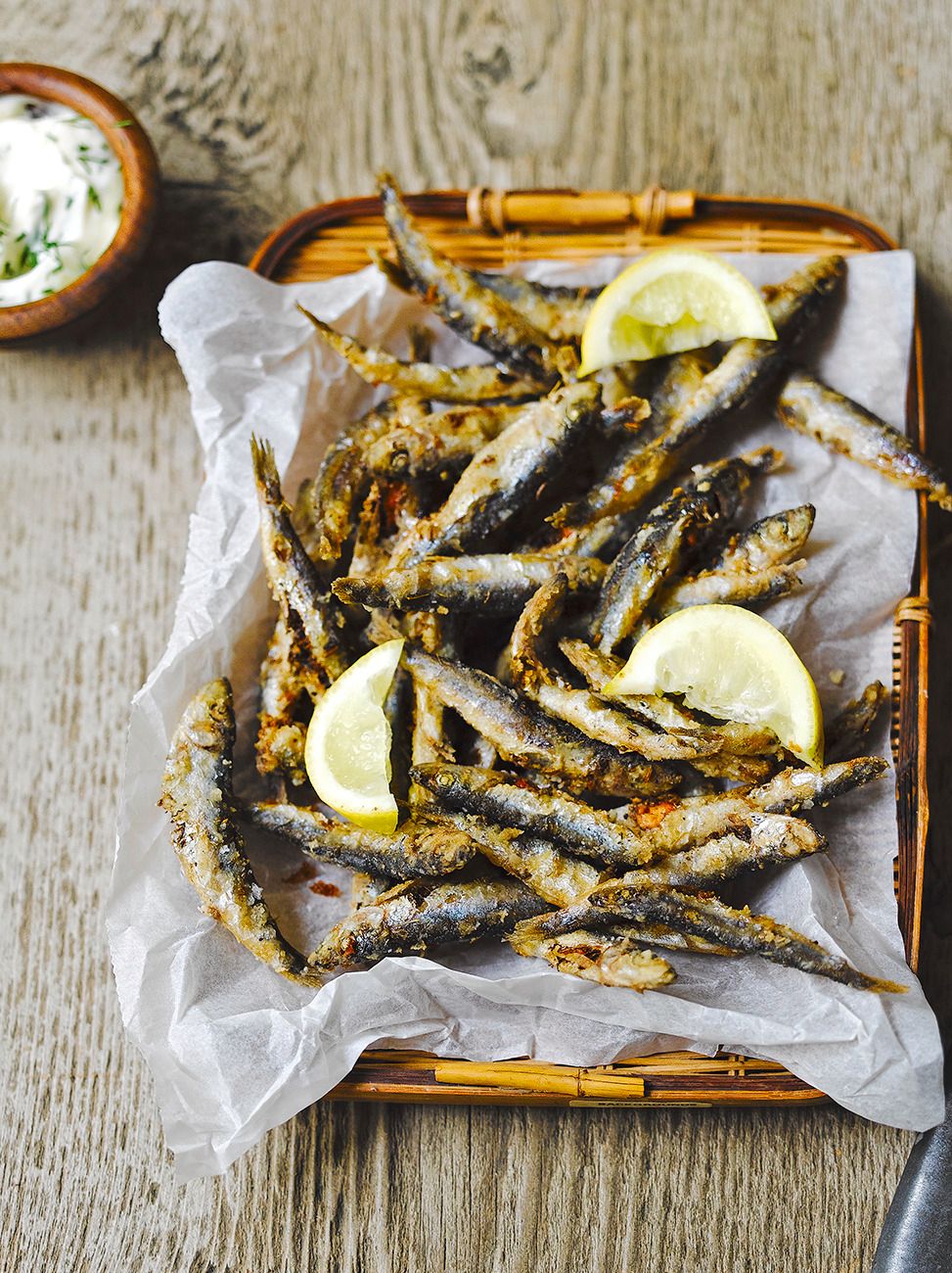 Whitebait and dill mayo | Fish recipes | Jamie magazine