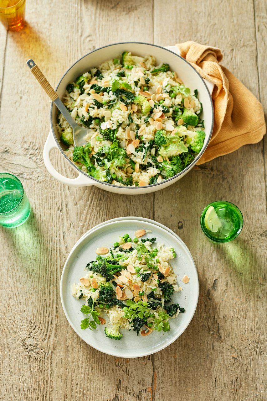 Leftover green veg pilaf | Jamie Oliver recipes
