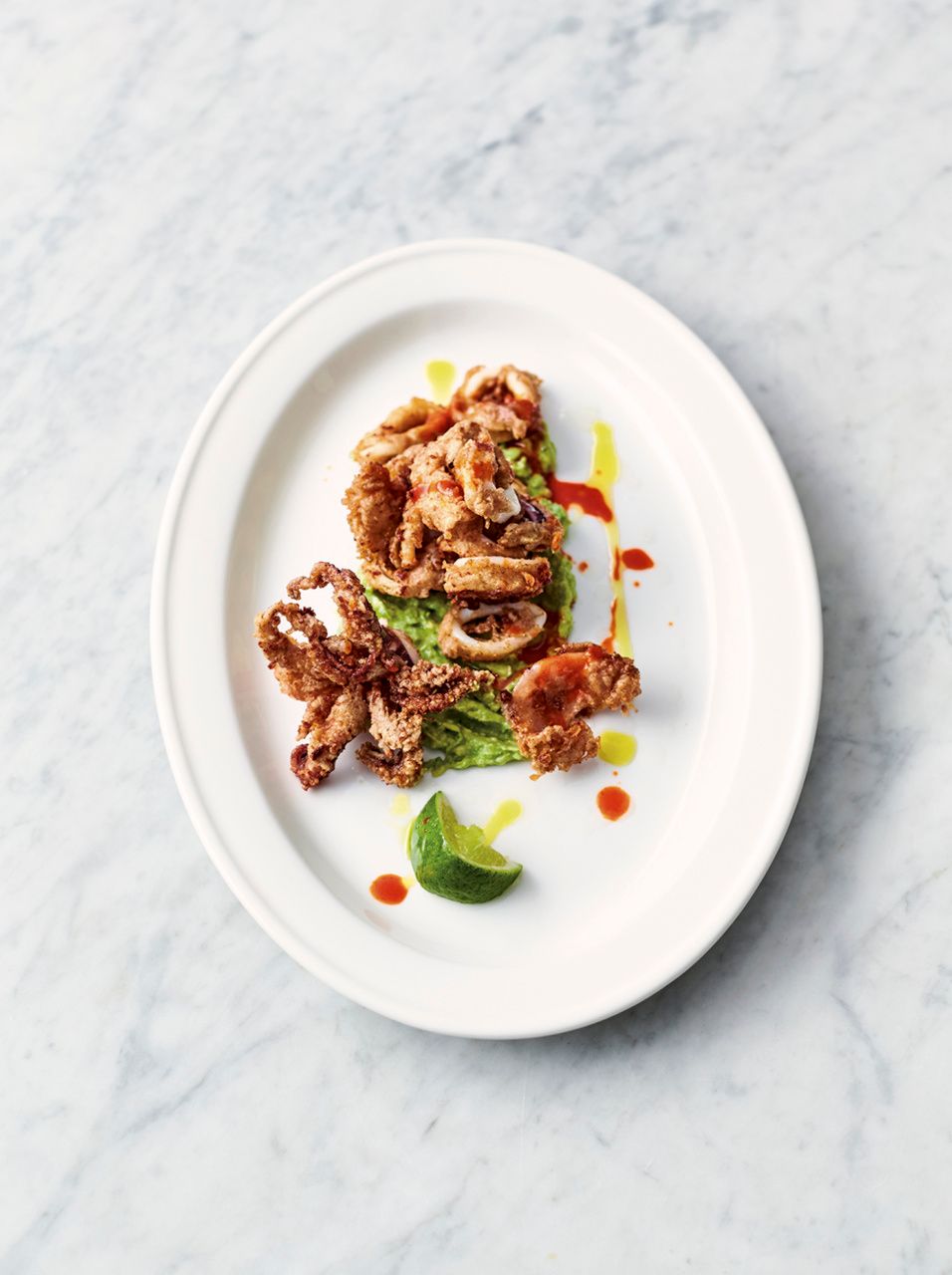 Crispy squid and smashed avo | Squid recipes | Jamie Oliver recipes