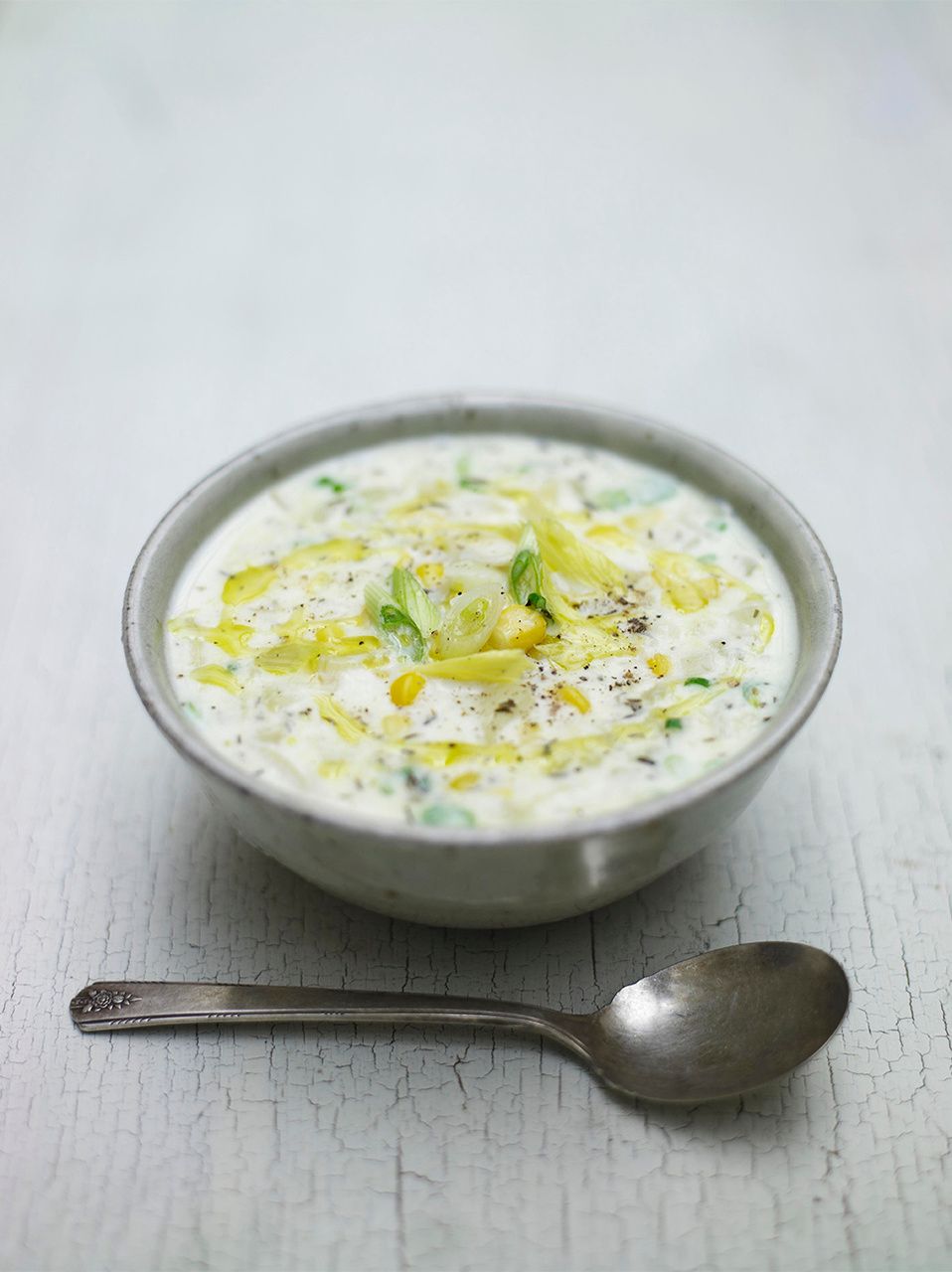 Corn Chowder | Vegetables Recipes | Jamie Oliver Recipes