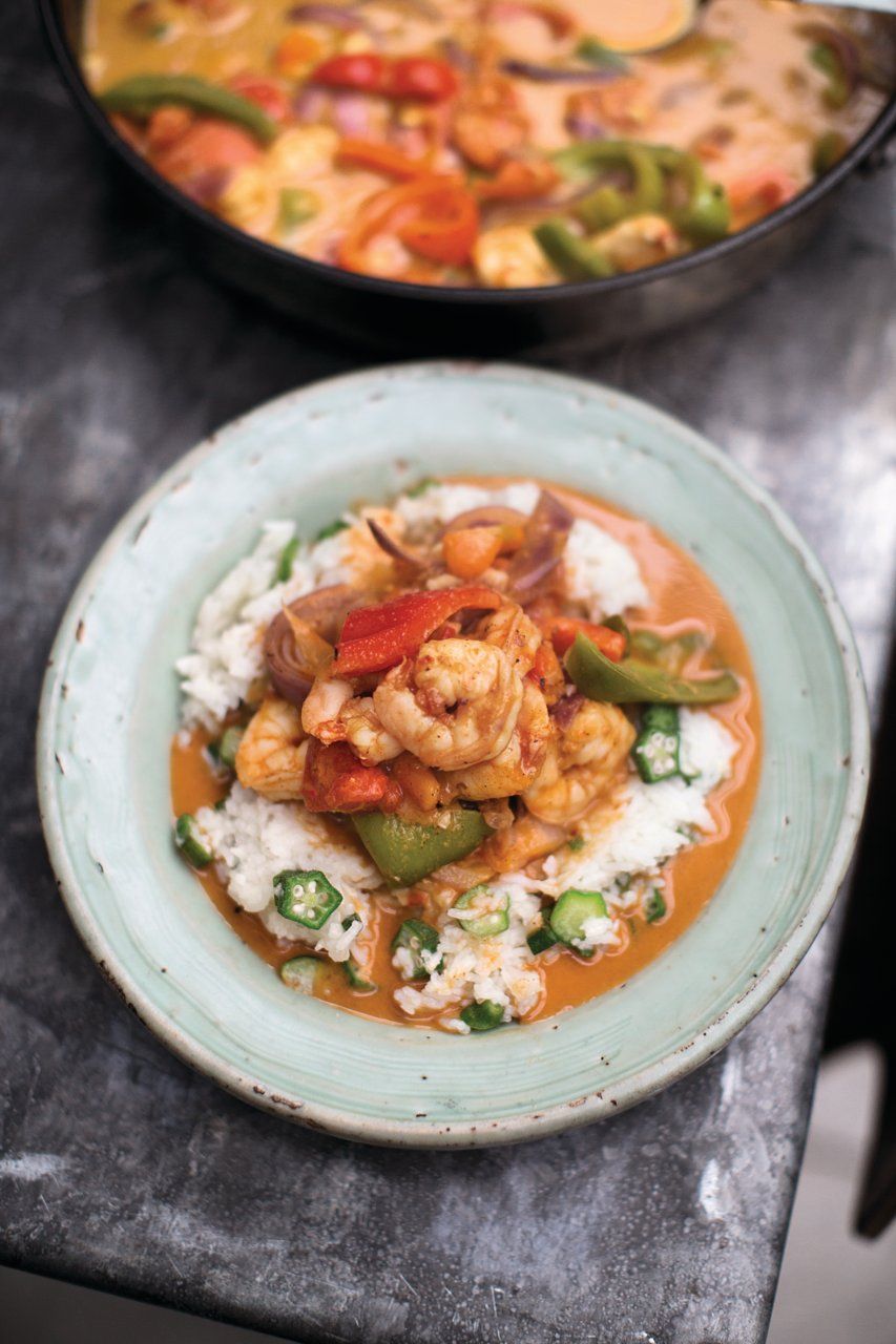 Prawn & tomato curry