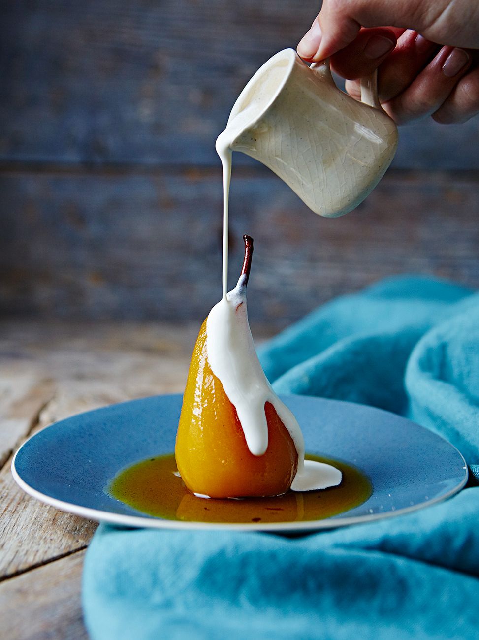 Saffron Poached Pears | Fruit Recipes | Jamie Oliver