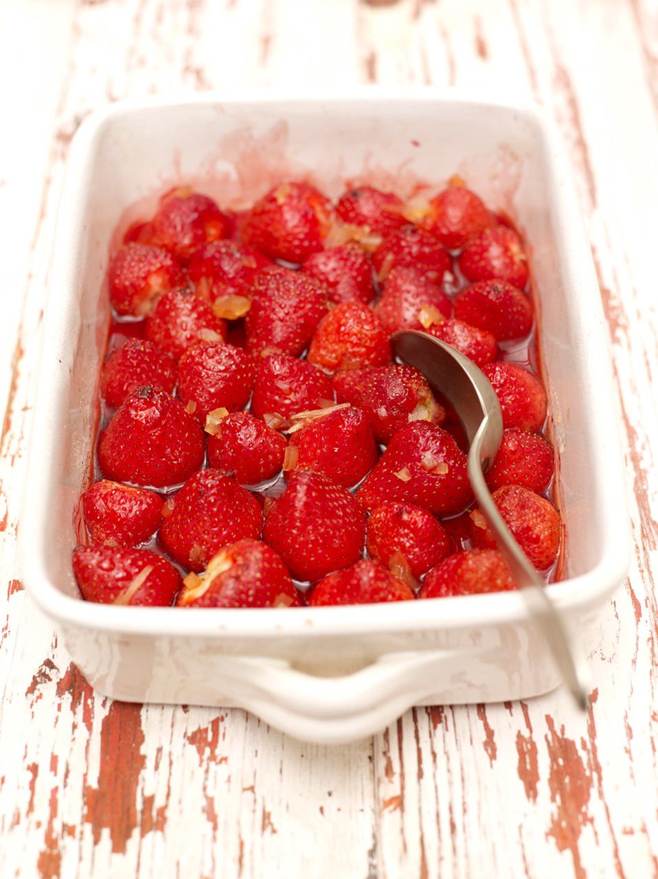 Grilled strawberries with Pimm's | Jamie Oliver recipes