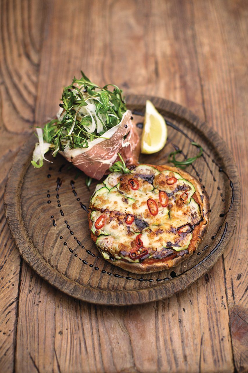 Cheat's pizzetta