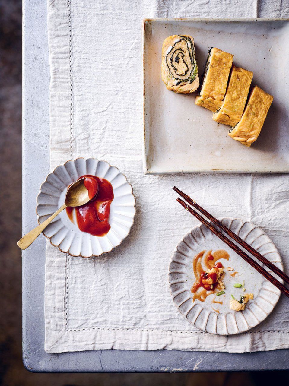 Rolled omelette with seaweed | Jamie Oliver recipes