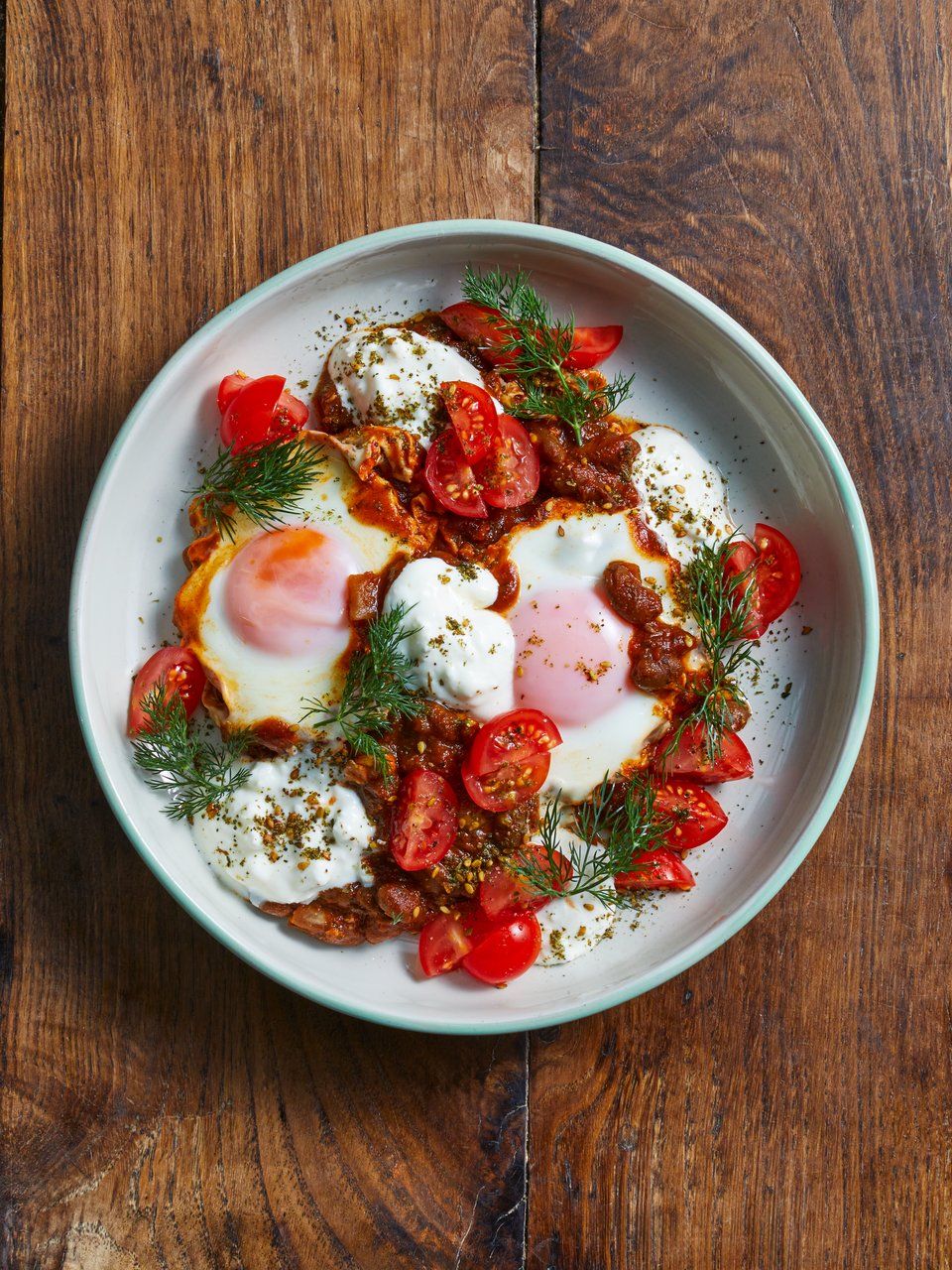 Aubergine Shakshuka Bowl