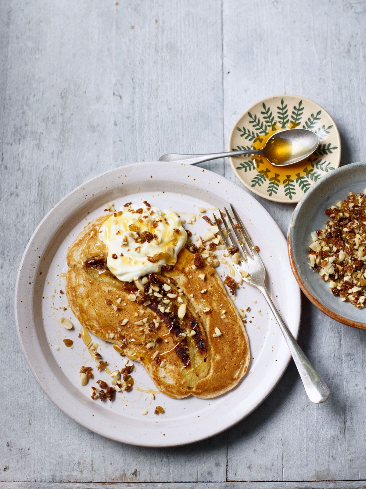 Fluffy banana pancakes | Jamie Oliver recipes