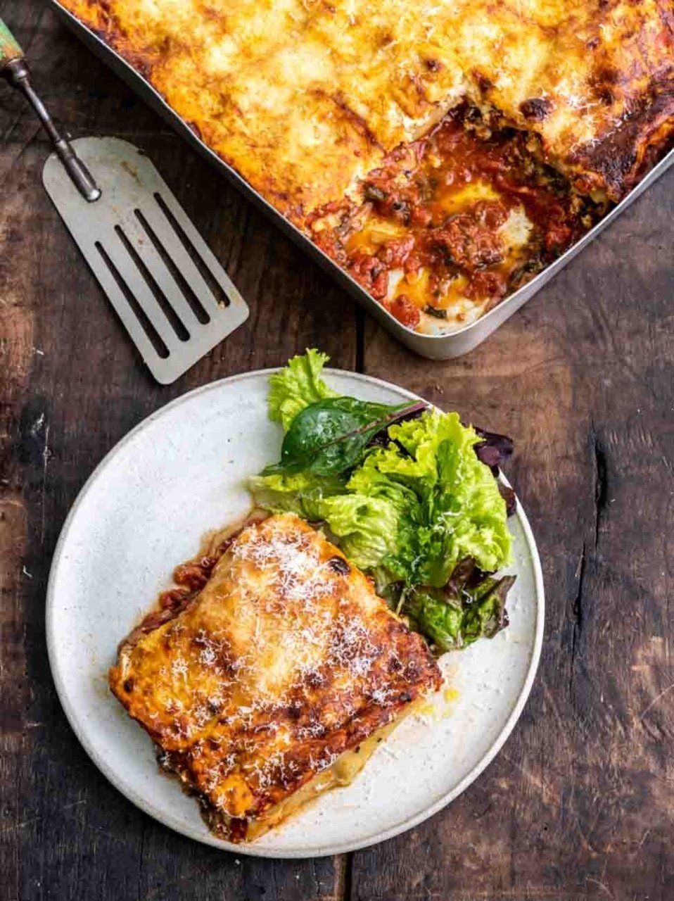 Cheesy spring chard cannelloni Jamie Oliver recipes