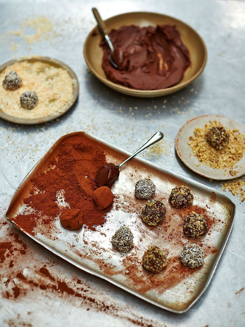 Dairyfree chocolate truffles Chocolate recipes Jamie Oliver recipe