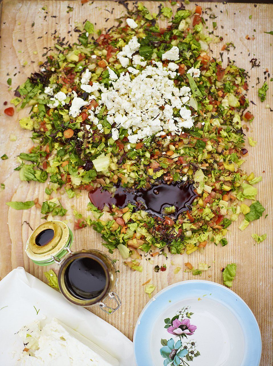 Jools' chopped salad | Vegetables recipes | Jamie Oliver recipes