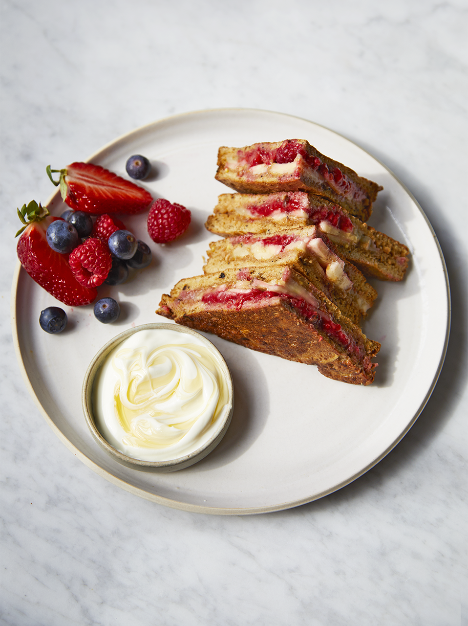 Eggy bread sandwich | Bread recipes | Jamie Oliver recipes