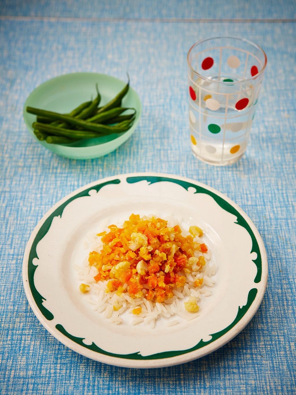 Red lentil & cauliflower smash with rice