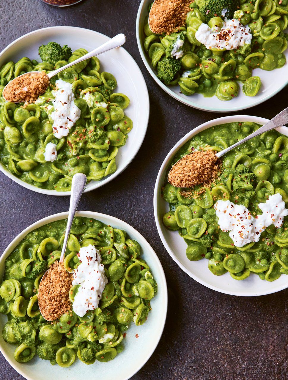 Super-green orecchiette