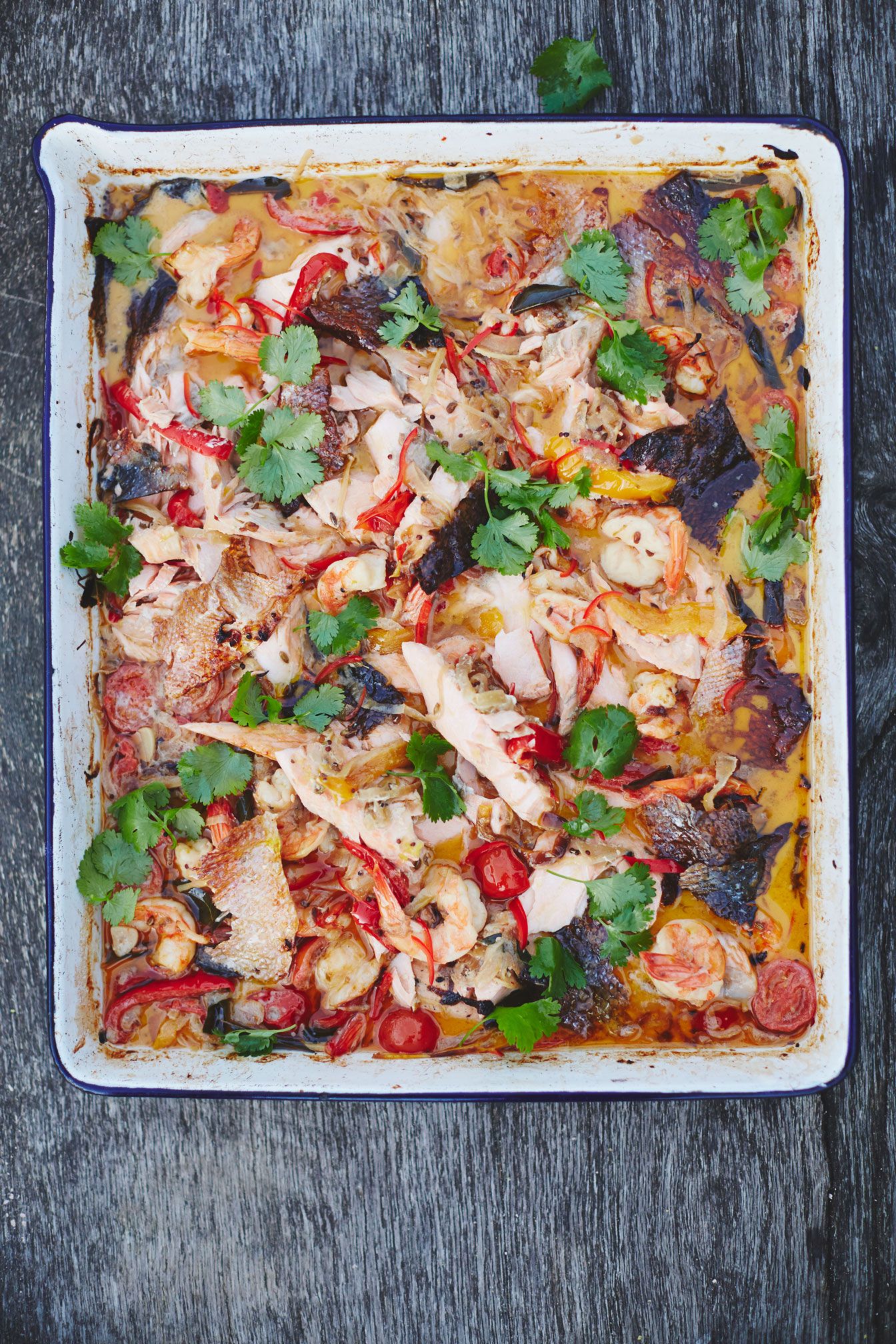 Traybaked Kerala Fish Curry