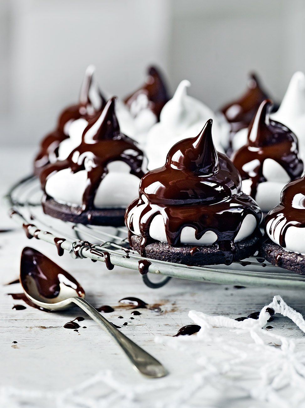 Mint choc teacakes | Jamie magazine recipes