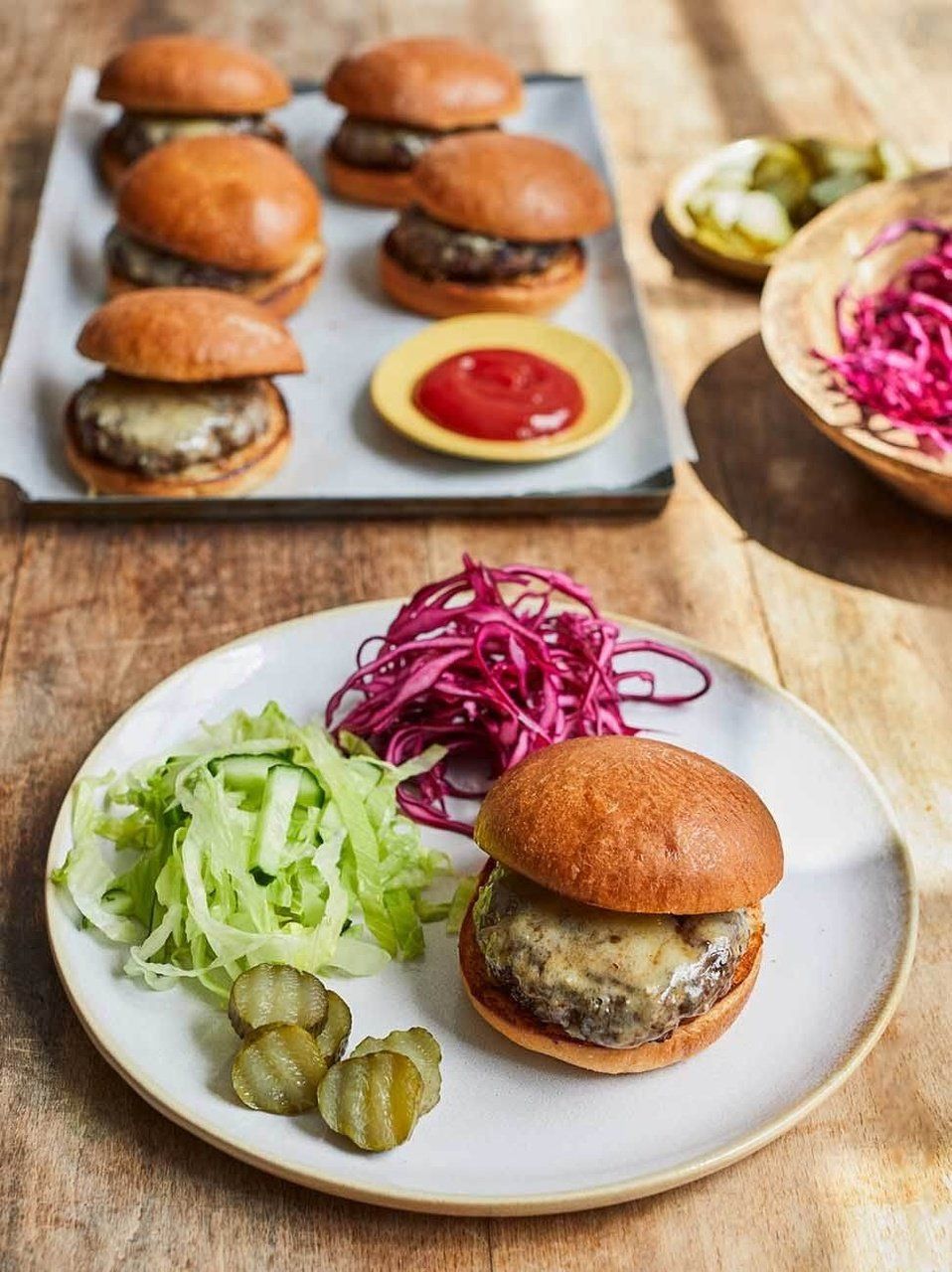 Buddy's BBQ burgers | Jamie Oliver recipes