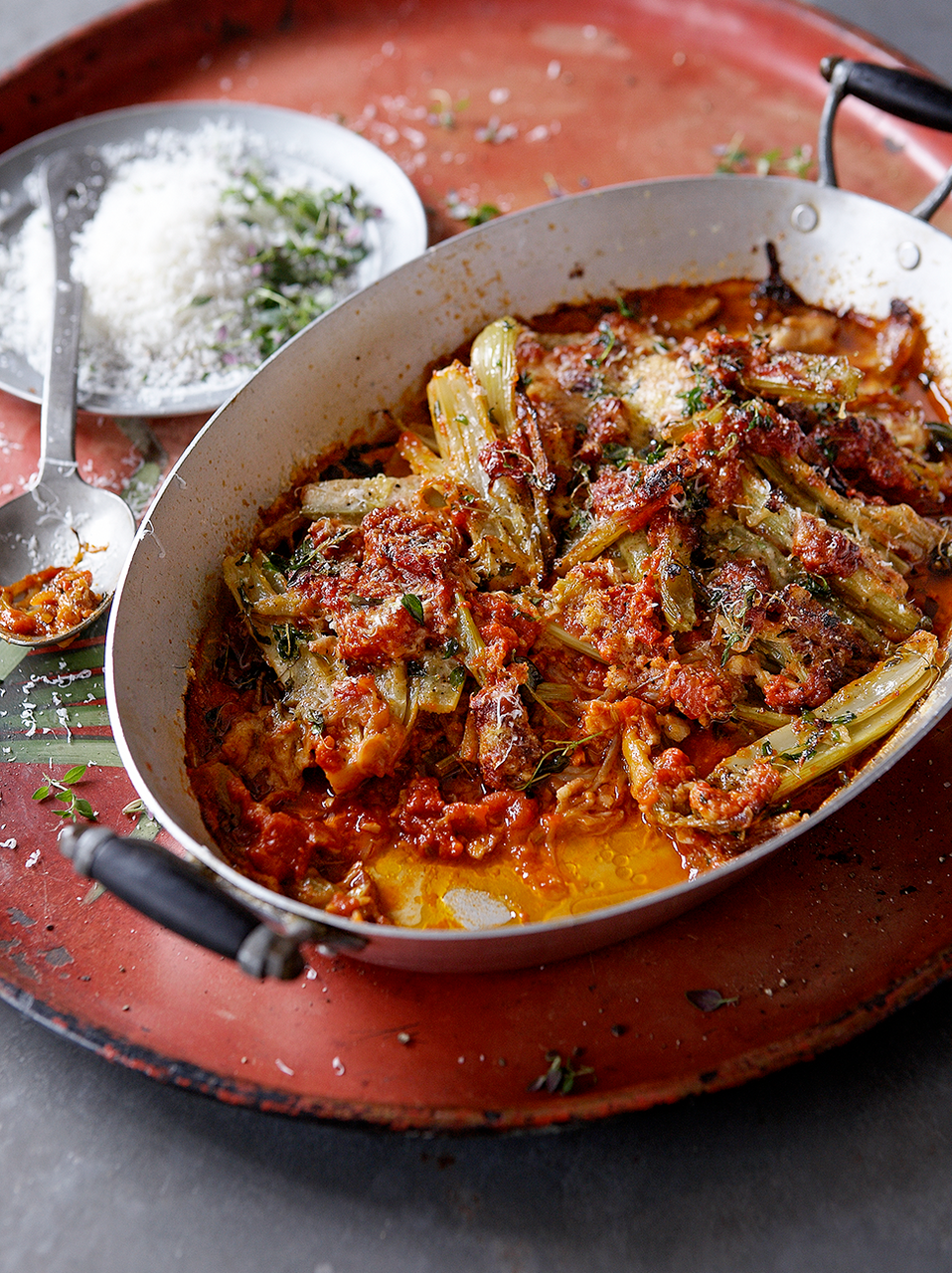 Celery Alla Parmigiana | Vegetable Recipes | Jamie Oliver