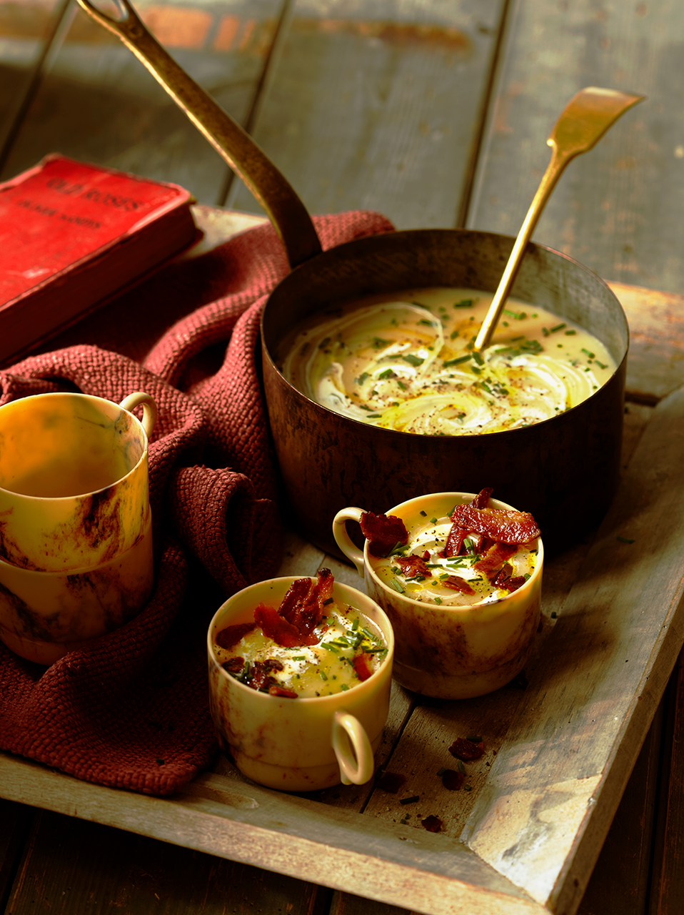 Baked Potato Soup Vegetable Recipes Jamie Oliver