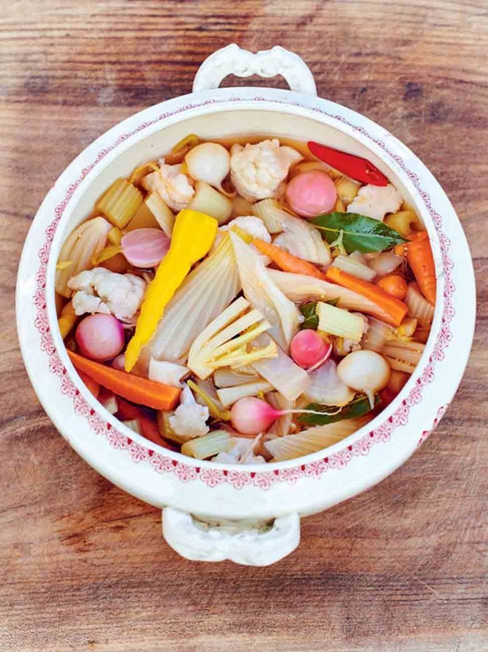 Pretty pickled veg | Jamie Oliver recipes