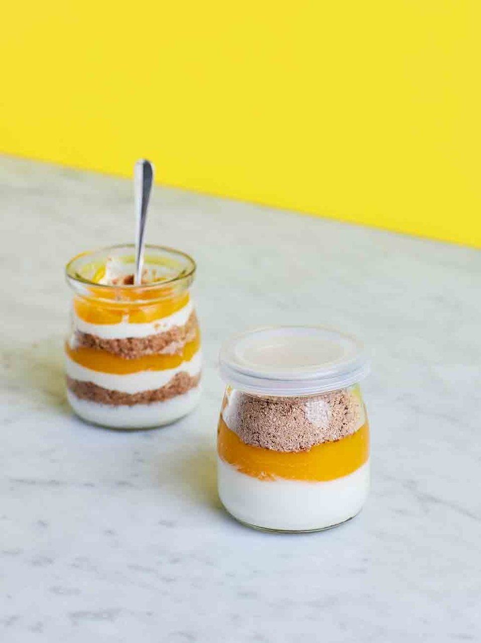 Mango & yoghurt layer pots | Jamie Oliver recipes