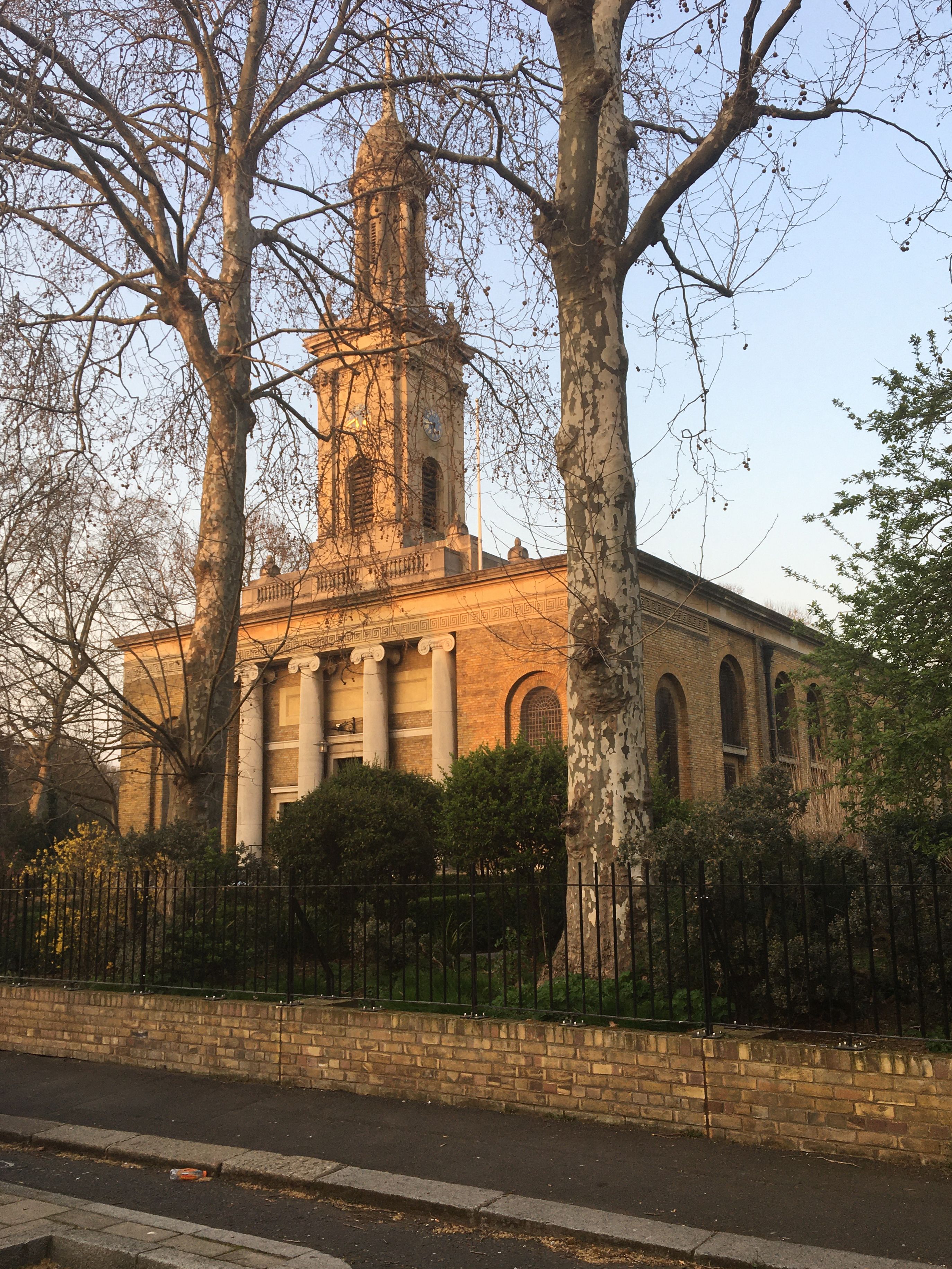 church spire from Walworth church by Sir John Soane