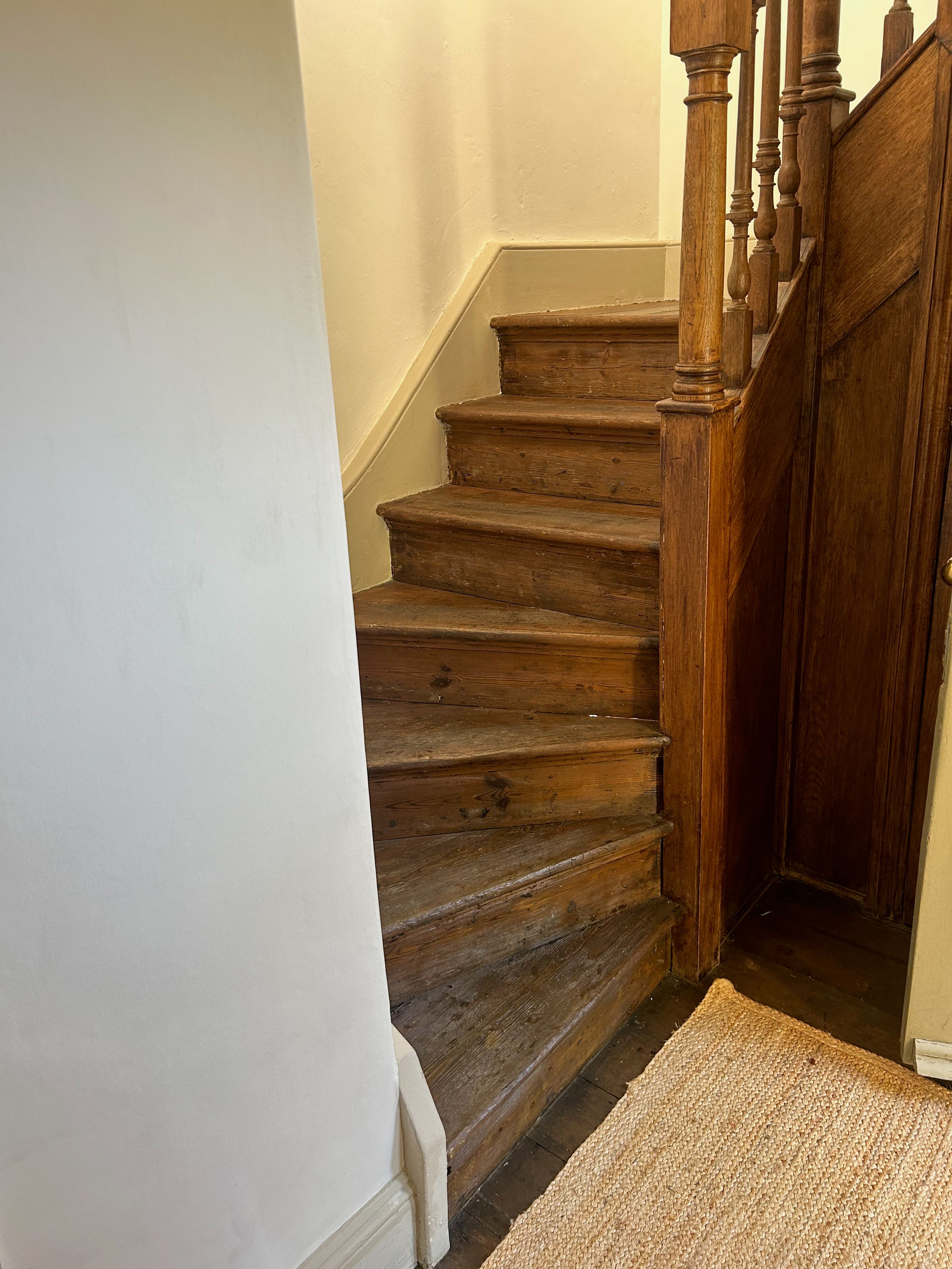 wooden staircase