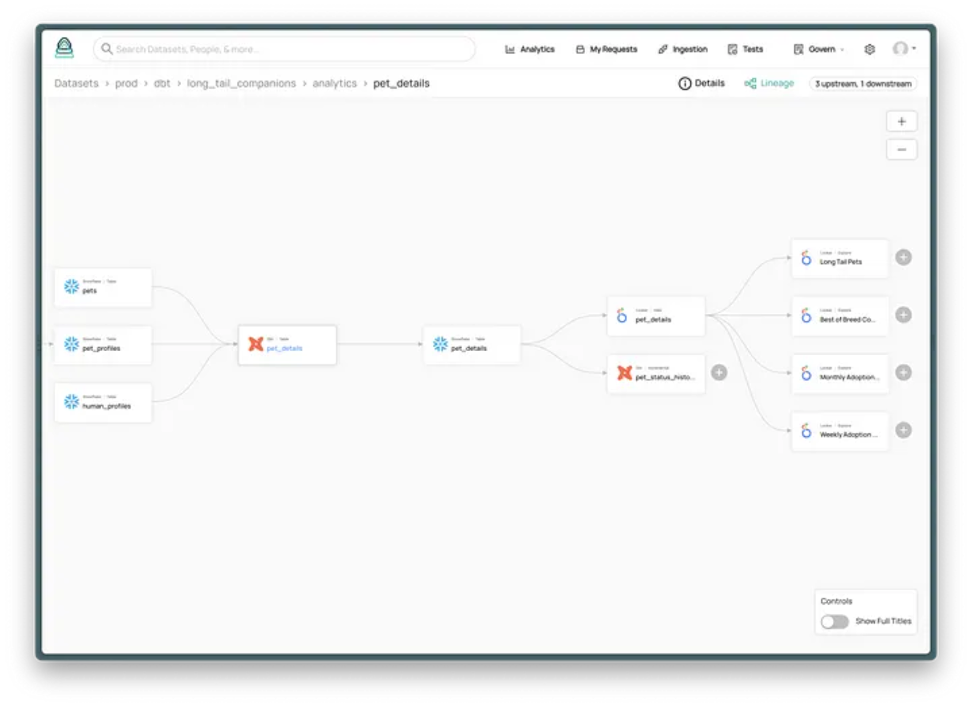 DataHub Lineage