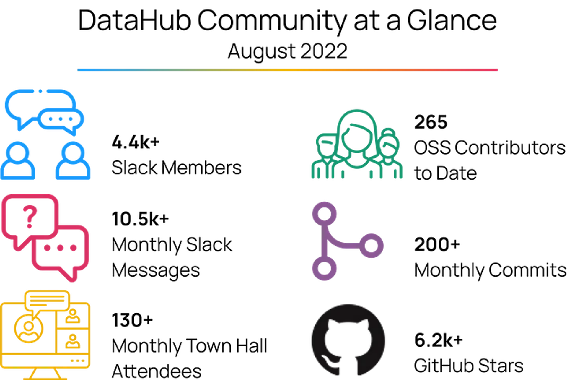 Datahub Community at a Glance