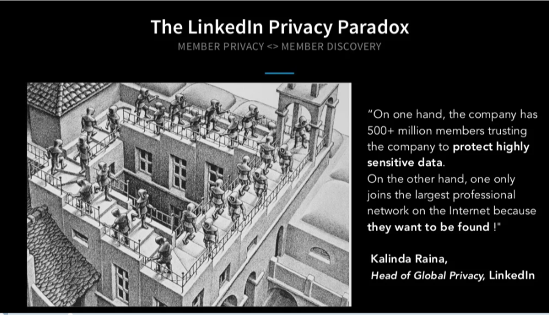 The Linkedin Privacy Paradox