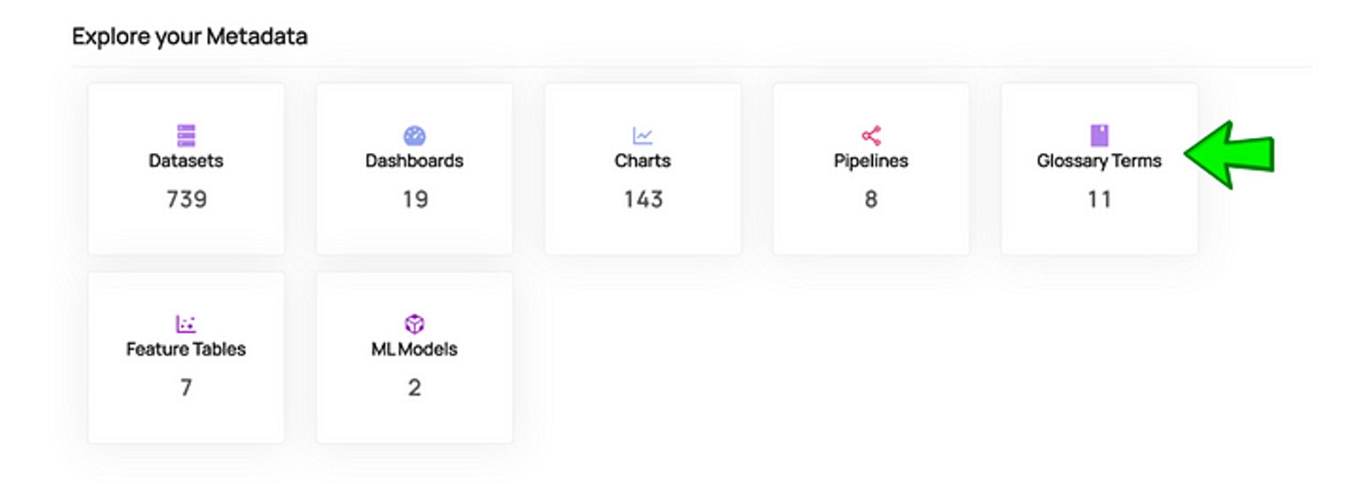 Explore your metadata